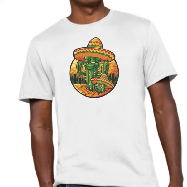 Camiseta Unissex Cacto Mexicano - Imagem 4
