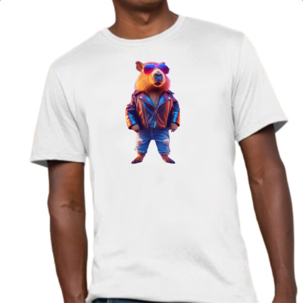 Camiseta Unissex Capivara balada - Imagem 4