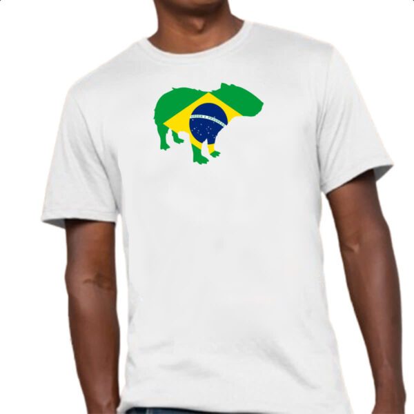 Camiseta Unissex Capivara Fauna Brasileira - Imagem 4
