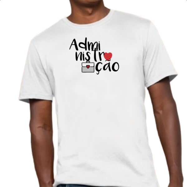 Camiseta Unissex Administracao - 3 - Imagem 4