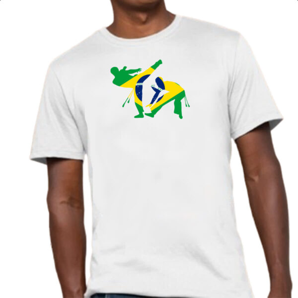 Camiseta Unissex Capoeira luta Brasil - Imagem 4