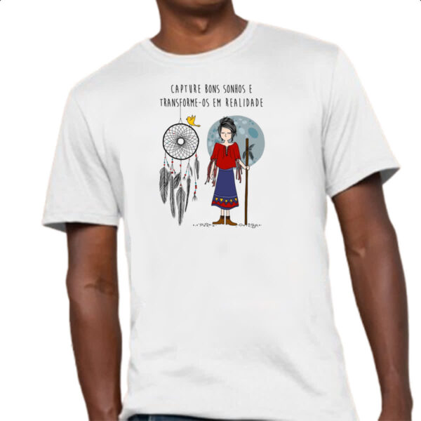 Camiseta Unissex Capture bons sonhos - Imagem 4