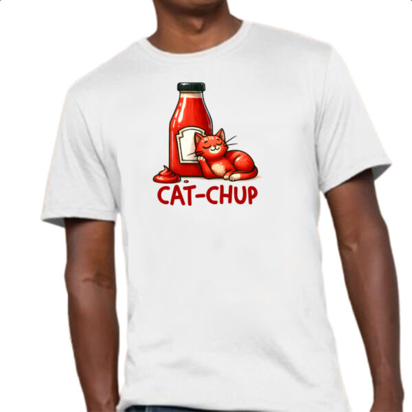 Camiseta Unissex Cat-Chup - Imagem 4