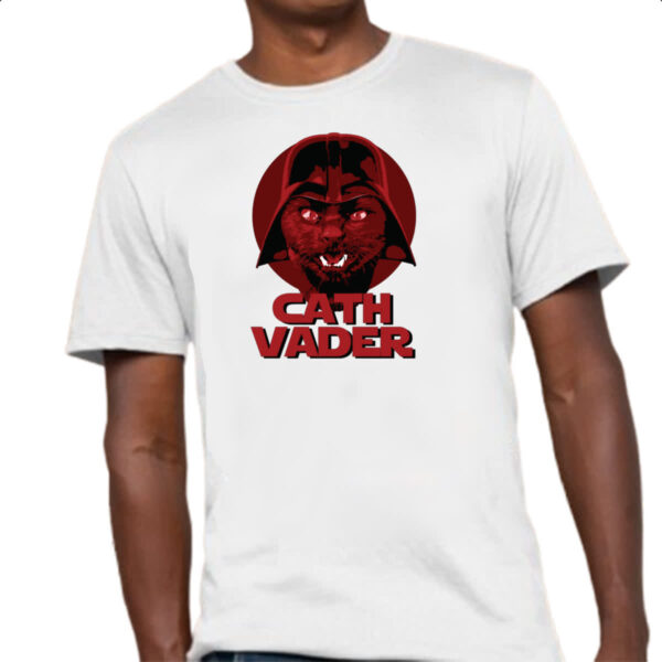 Camiseta Unissex Cath Vader - Imagem 4