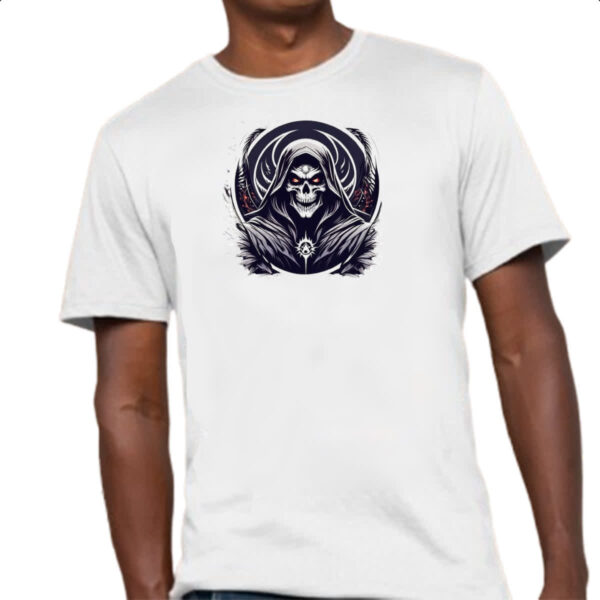 Camiseta Unissex Caveira Dark Terror - Imagem 4