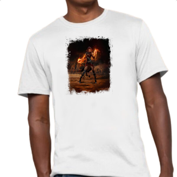 Camiseta Unissex Chandra - Catalisadora da chama - Imagem 4