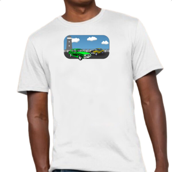 Camiseta Unissex Chevette geracoes pintura - Imagem 4