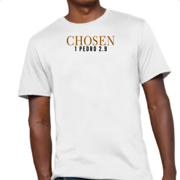 Camiseta Unissex Chosen 1 Pedro 2.9 Biblia Jesus - Imagem 4