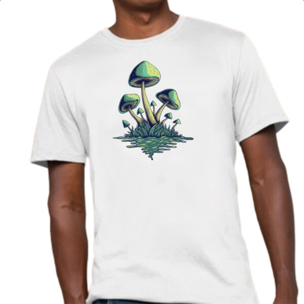 Camiseta Unissex Cogumelos - Imagem 4