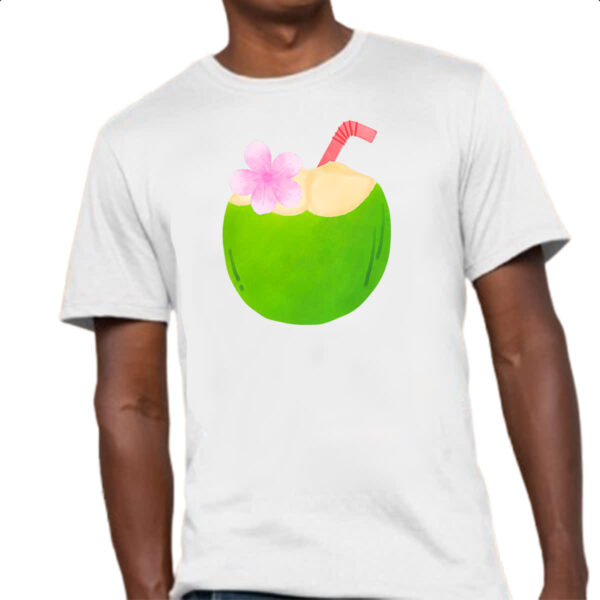 Camiseta Unissex Agua de coco ferias - Imagem 4