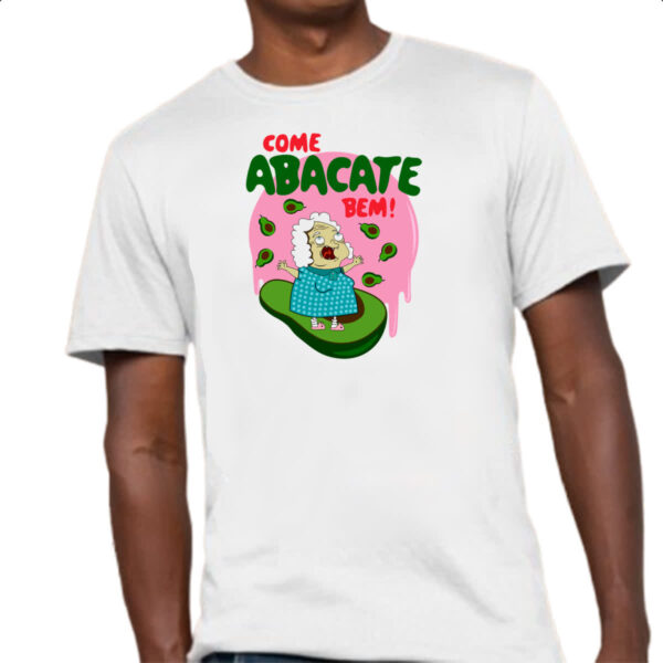 Camiseta Unissex Come abacate bem - Imagem 4