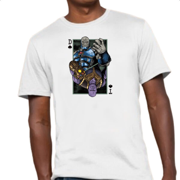 Camiseta Unissex Darkseid e Thanos - Imagem 4