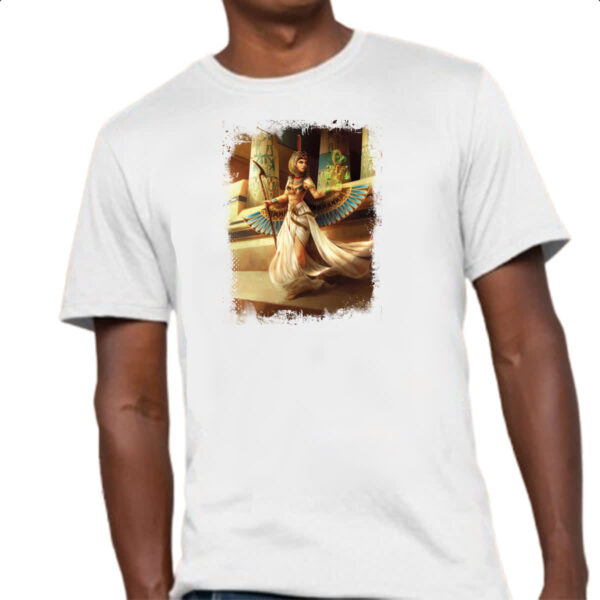 Camiseta Unissex Deusa Isis Ilustracao - Imagem 4