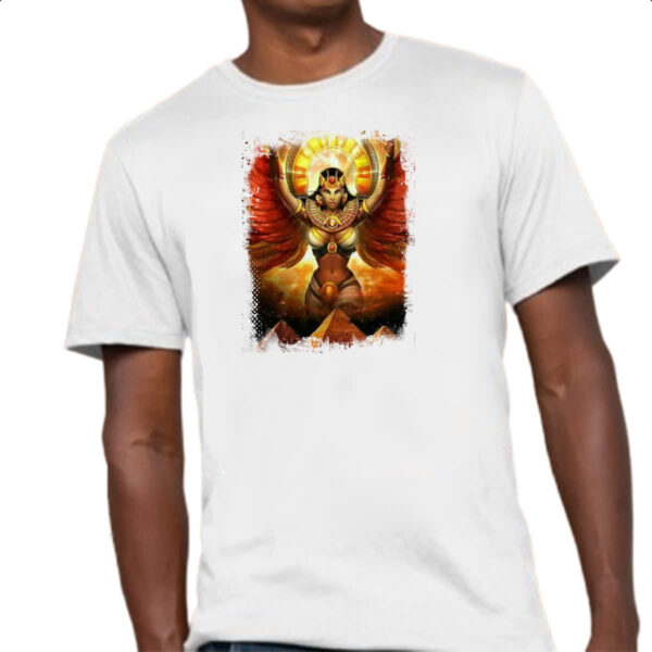 Camiseta Unissex Deusa Isis Sobre o Egito - Imagem 4
