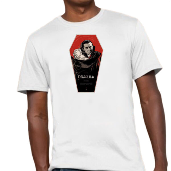 Camiseta Unissex Dracula Retro Bela Lugosi - Imagem 4