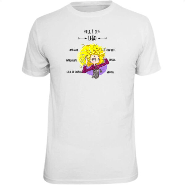 Camiseta Unissex Ela e de Leao