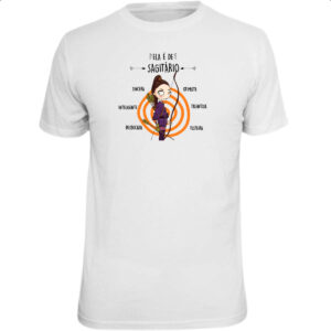 Camiseta Unissex Ela e de Sagitario