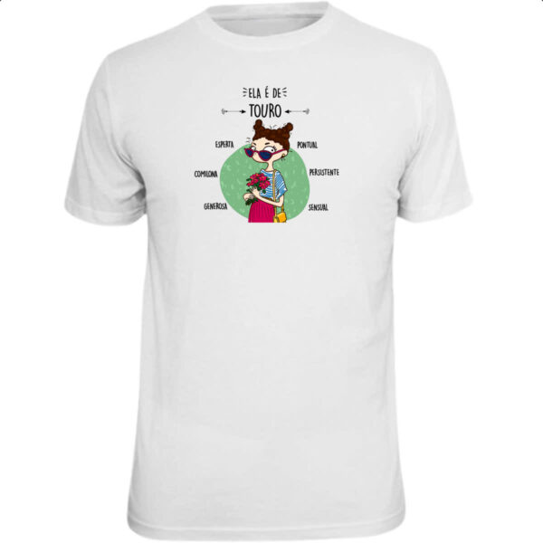 Camiseta Unissex Ela e de Touro
