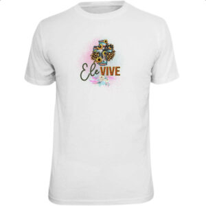 Camiseta Unissex Ele vive