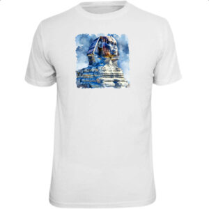 Camiseta Unissex Esfinge Watercolor