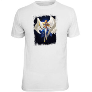 Camiseta Unissex Empires and Puzzles Heroi Atena