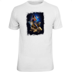 Camiseta Unissex Empires and Puzzles Heroi Dawn