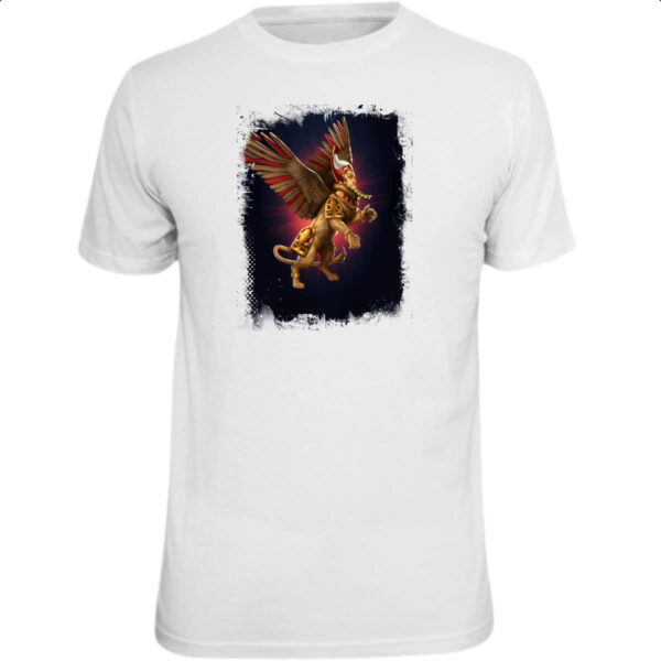 Camiseta Unissex Empires and Puzzles Heroi Khufu