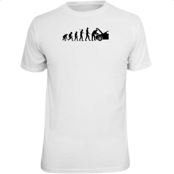 Camiseta Unissex Evolucao mecanico