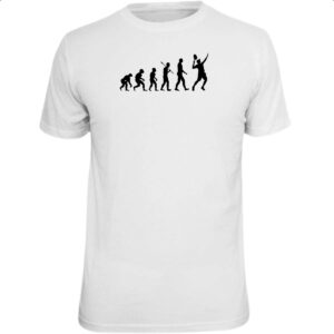 Camiseta Unissex Evolucao tennis