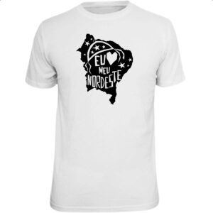 Camiseta Unissex Eu amo meu nordeste
