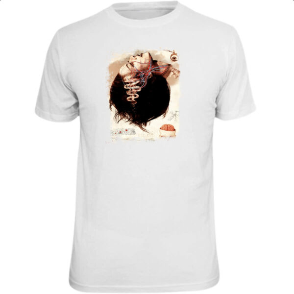 Camiseta Unissex Anatomia Noiva de Frankenstein