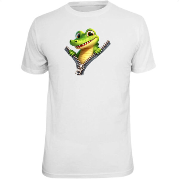 Camiseta Unissex Jacare no ziper
