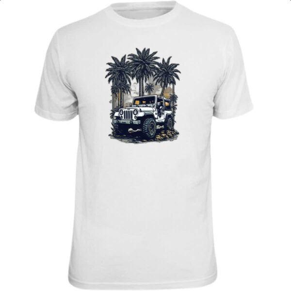 Camiseta Unissex Jeep orffroad 4x4 sunset