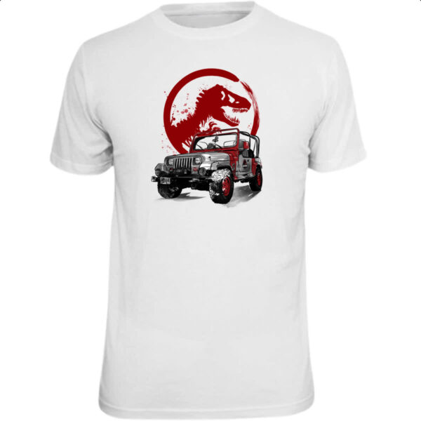 Camiseta Unissex JeepWrangler Jurassic Park