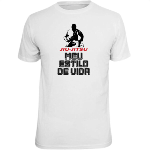 Camiseta Unissex Jiu-Jitsu estilo de vida