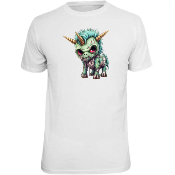 Camiseta Unissex Zumbi Unicornio
