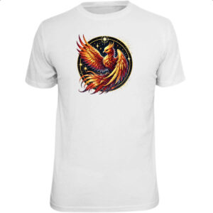 Camiseta Unissex Fenix circulo estelar