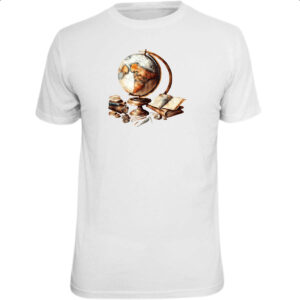 Camiseta Unissex Globo antigo vintage