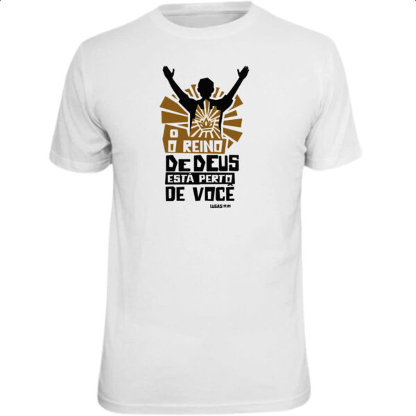 Camiseta Unissex Gospel Lucas 17.21