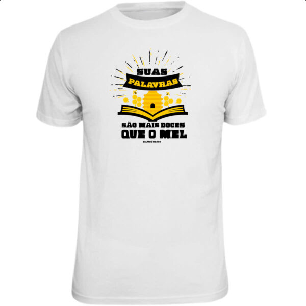Camiseta Unissex Gospel Salmos 119.103