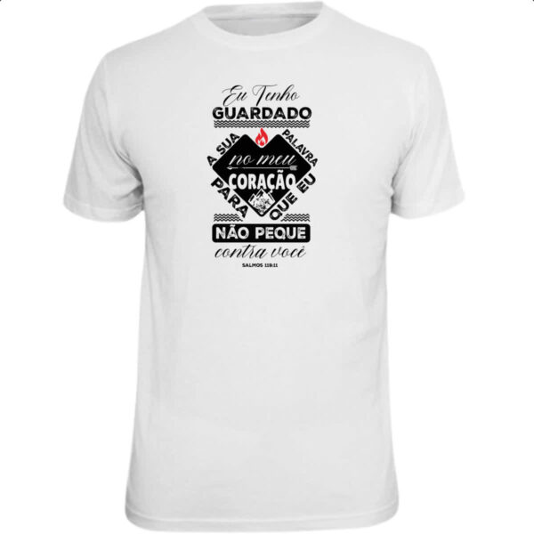 Camiseta Unissex Gospel Salmos 119.11 PB