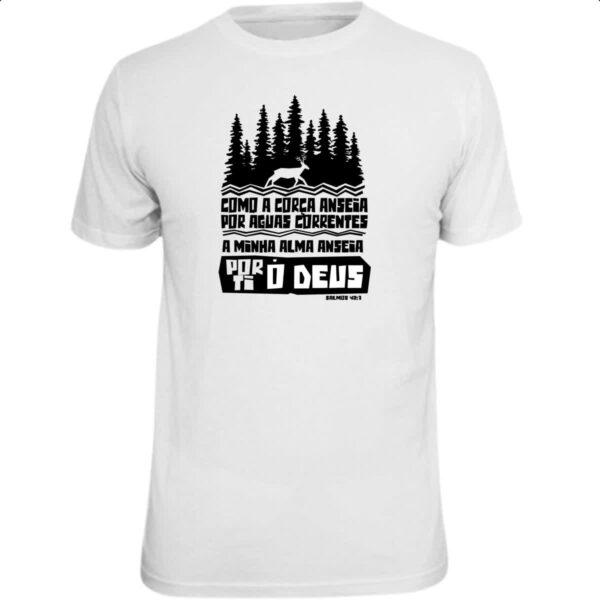 Camiseta Unissex Gospel Salmos 42.1