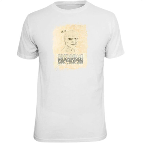 Camiseta Unissex Grimm Livro Geier