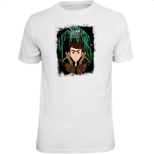 Camiseta Unissex Grimm Nick Burkhardt Arte