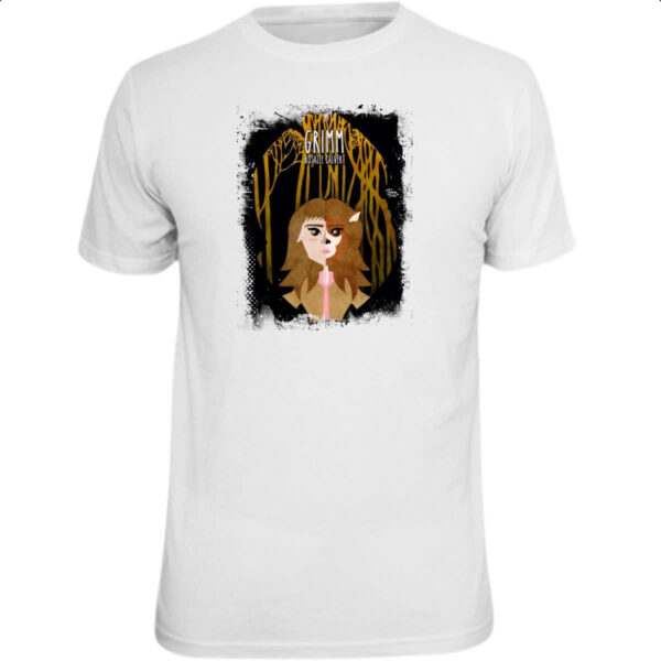 Camiseta Unissex Grimm Rosalee Calvert Arte