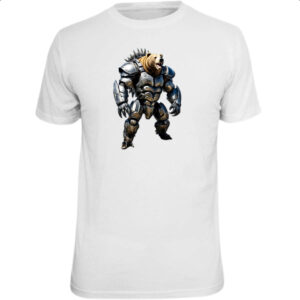 Camiseta Unissex Guerreiro Urso Cyborg