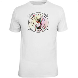 Camiseta Unissex I love my Vira Lata