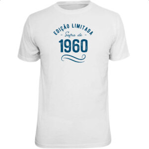 Camiseta Unissex Ano de safra 1960