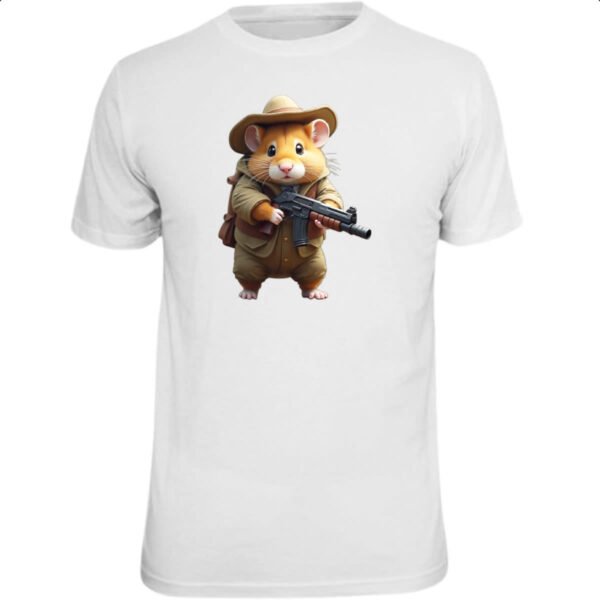 Camiseta Unissex Indiana Hamster