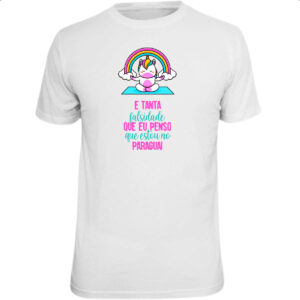 Camiseta Unissex Ironico e tanta falsidade